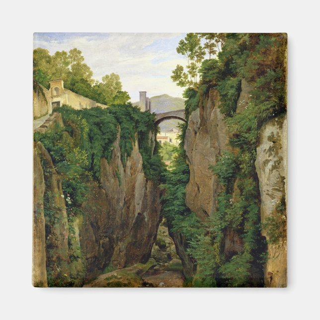 Aimant Rocky Ravine à Sorrento, 1823 (Devant)