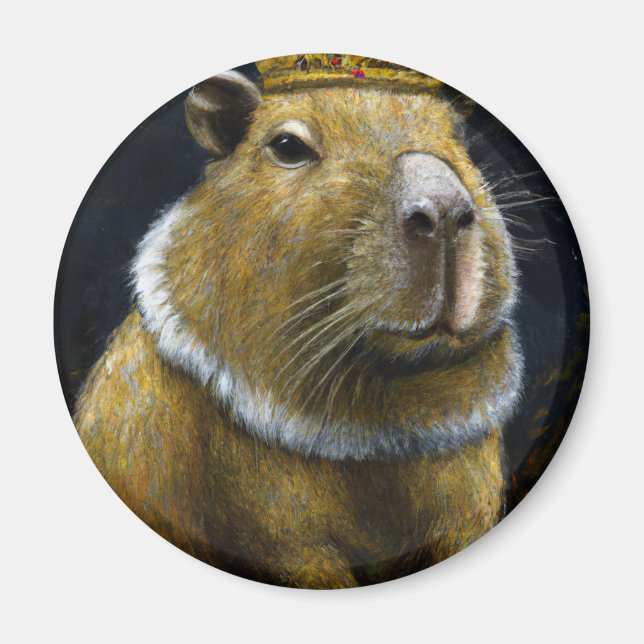 AIMANT ROI CAPYBARA (Devant)