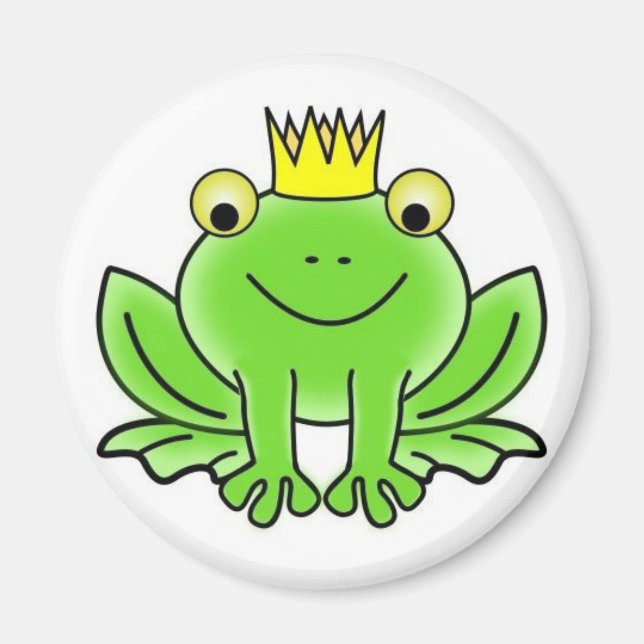 Aimant Roi de grenouille (Devant)