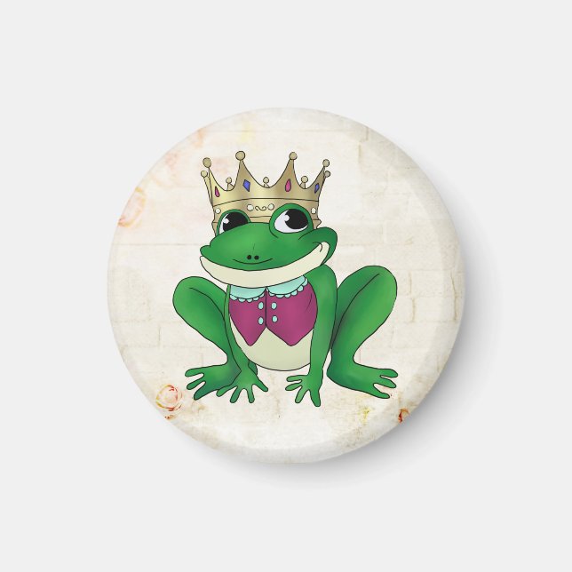 Aimant Roi de grenouille (Devant)