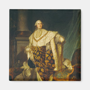 Aimant Roi de Louis XVI de la France dans des robes