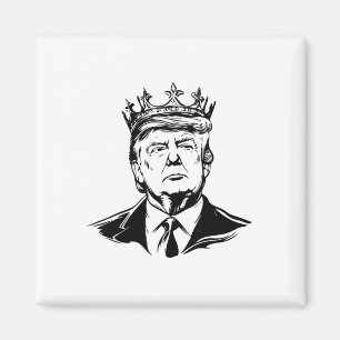 Aimant Roi Donald Trump Donald Trump Royauté