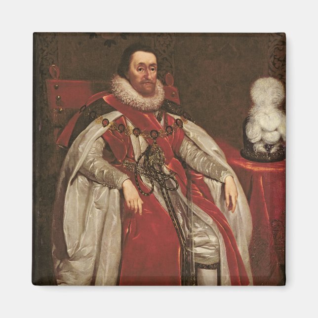 Aimant Roi James Ier d'Angleterre et VI d'Écosse, 1621 (Devant)