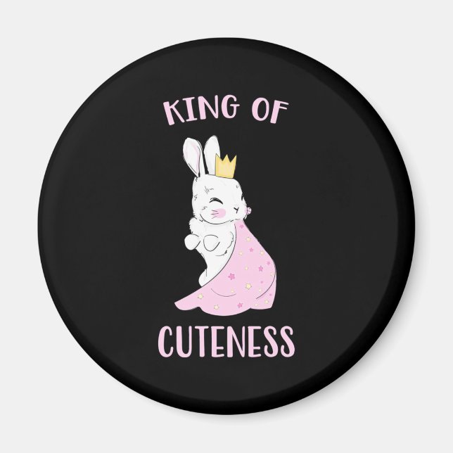 Aimant Roi Lapin De Mignité (Devant)