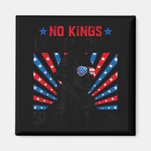 Aimant Rois en Amérique depuis 1776 Drapeau USA en détres