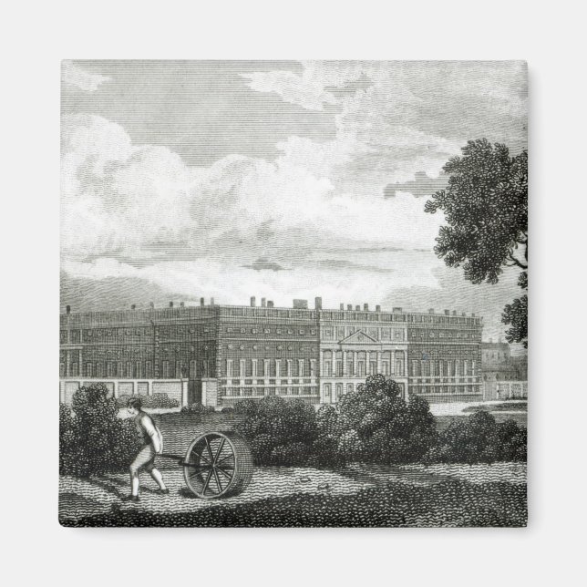 Aimant Rolling the Lawns at Hampton Court Palace (Devant)