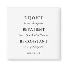 Romains 12:12 verset biblique