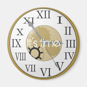 Aimant Roman Numeral Clock