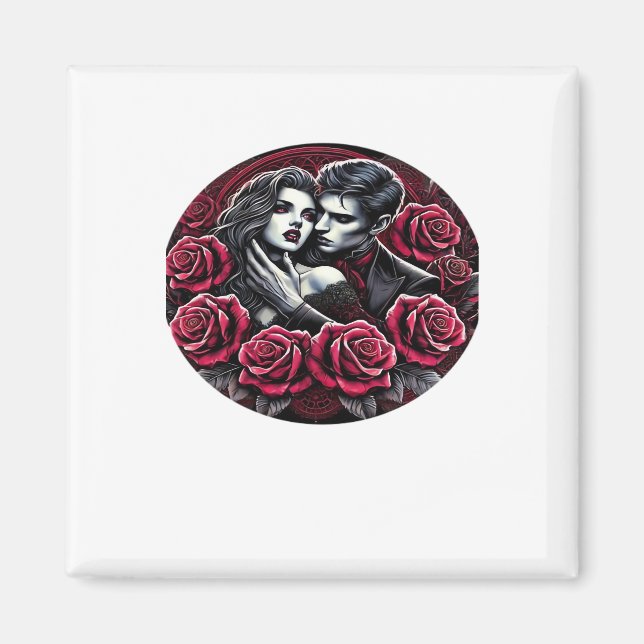 Aimant Romance gothique vampirique – Jusqu'à ce que la mo (Devant)