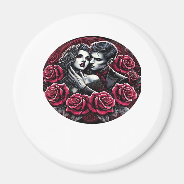 Aimant Romance gothique vampirique – Jusqu'à ce que la mo (Devant)
