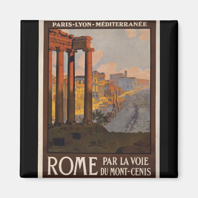 Aimant Rome à travers le Mont-Cenis (Devant)