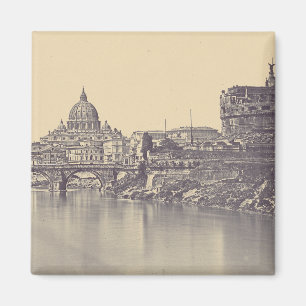 Aimant Rome Antique Château du Tibre et Beaux-Arts du Vat