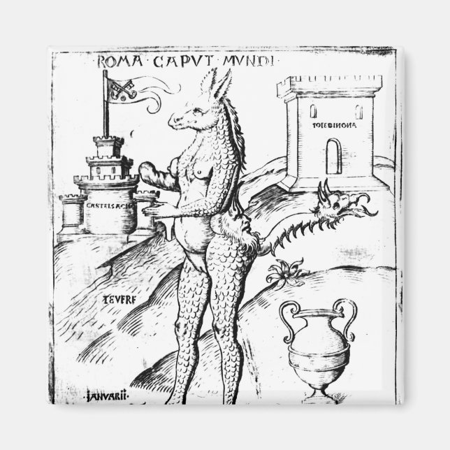Aimant Rome, capitale du monde, 1596 (Devant)
