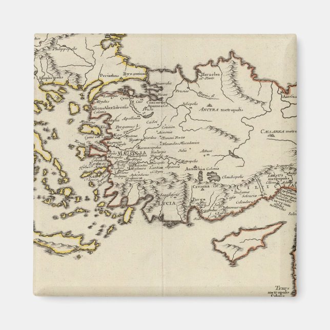 Aimant Rome, Grèce, Turquie (Devant)