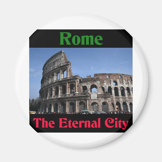 Aimant Rome La Ville Éternelle.. (Devant)