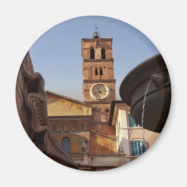 Aimant Rome - Père Noël Maria à Trastevere (Devant)