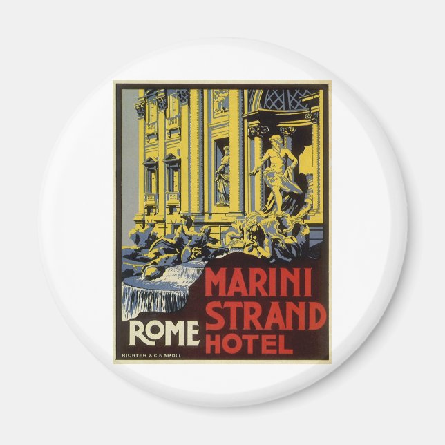Aimant Rome vintage (Devant)