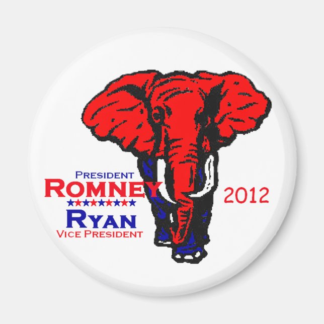 Aimant Romney Ryan (Devant)