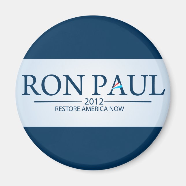 Aimant Ron Paul, président (Devant)