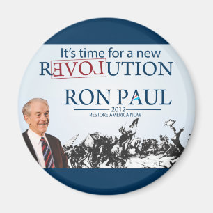 Aimant Ron Paul, président