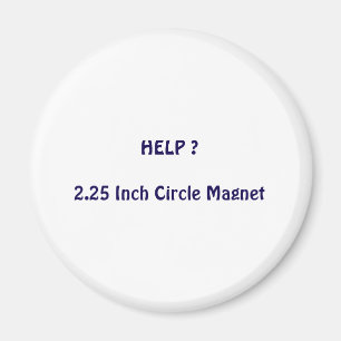 Aimant rond de 2,25 pouces