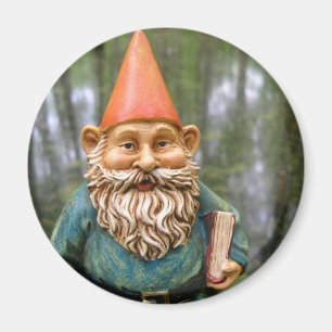 Aimant rond de gnome de marais