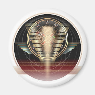 Aimant rond de rayon de Dissolvo