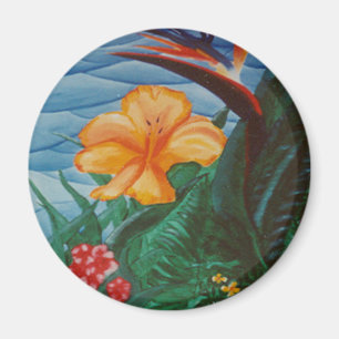 Aimant rond des "Fidji"