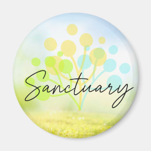 Aimant rond du sanctuaire