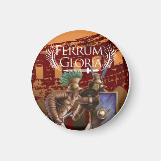 Aimant rond Ferrum et Gloria