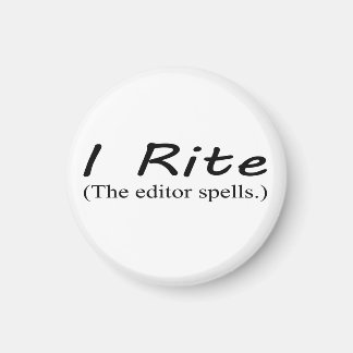 Aimant rond "I Rite" 1 1/4 pouce