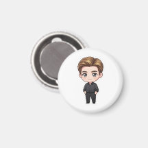 Aimant Rond pour Réfrigérateur en Forme de Premier