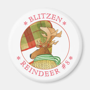 Aimant rond RÉINDEUR BLITZEN