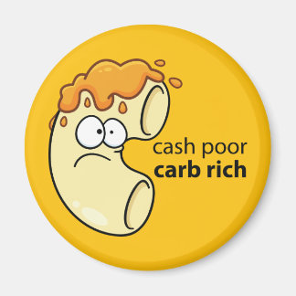 Aimant rond riche en glucides