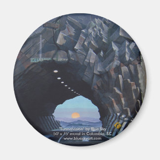 Aimant rond "Tunnelvision"