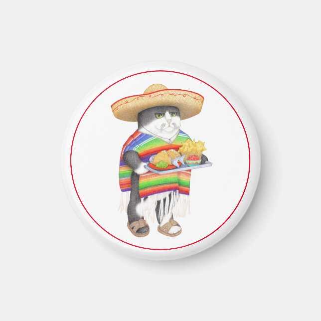 Aimant rond WENDELITO (Devant)