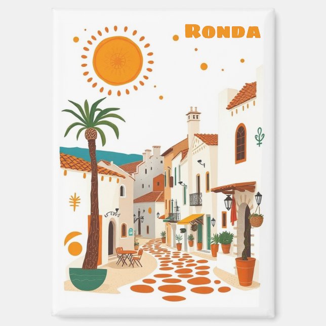Aimant Ronda Andalucia Espagne (Recto)