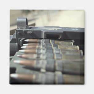 Aimant ronds de mitrailleuse de Cinquante-calibre