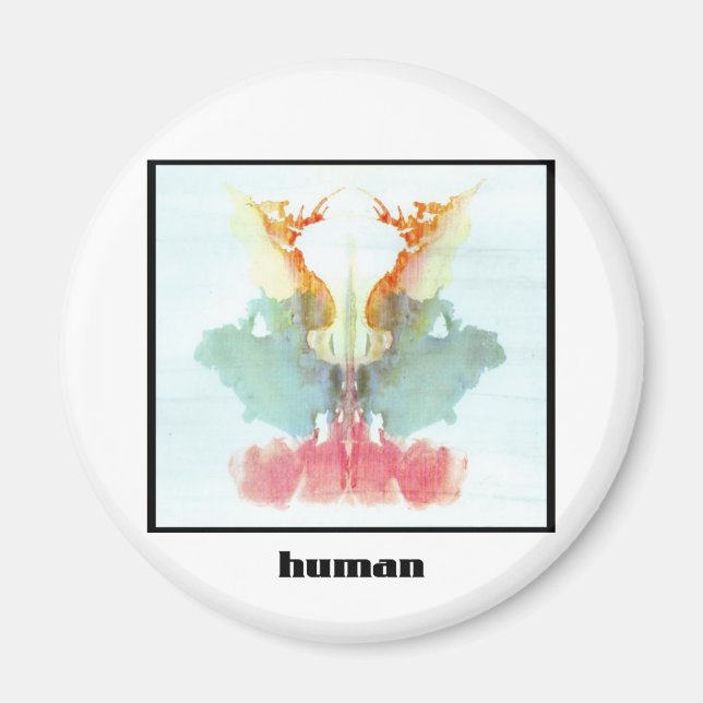 Aimant Rorschach Inkblot 9 (Devant)