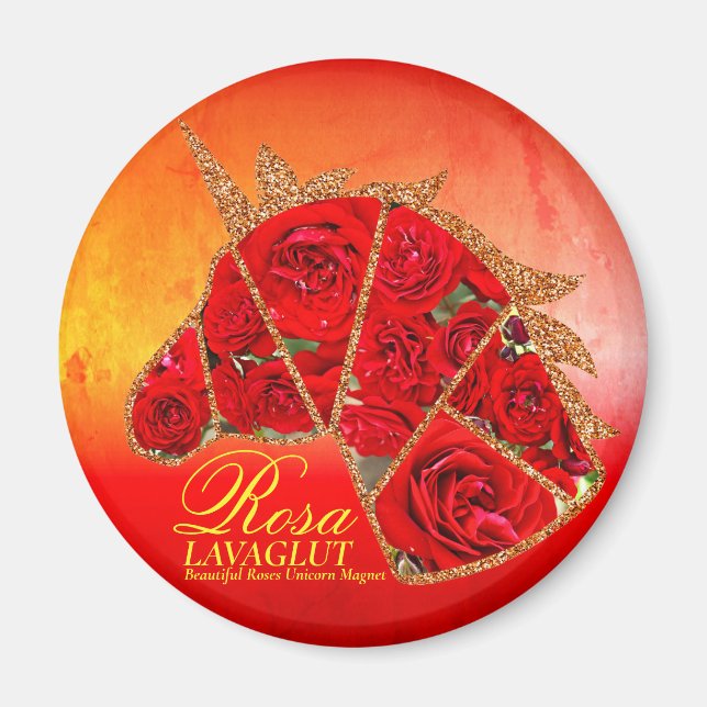 Aimant Rosa Lavaglut (Devant)