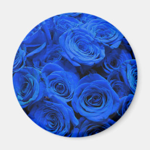 Aimant Rose bleu