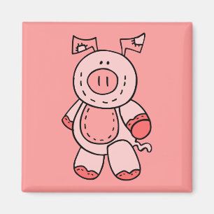 Aimant rose de porc