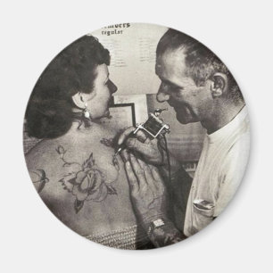 Aimant Rose de tatouages Al Shieferly