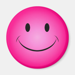 Aimant rose de visage