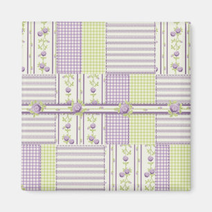 Aimant rose d'édredon de lilas