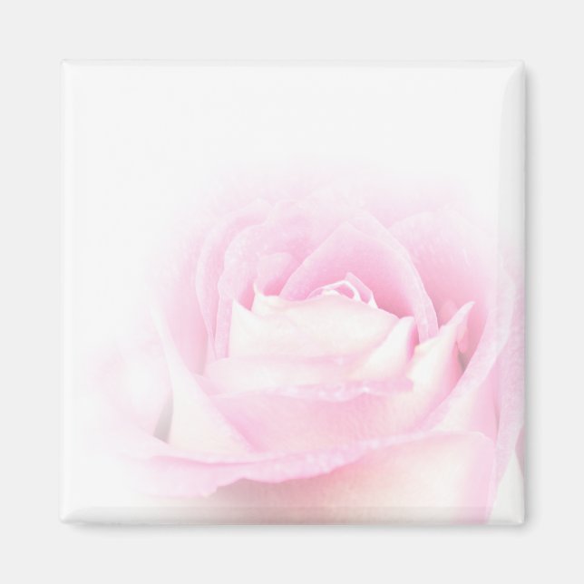 Aimant rose doux (Devant)