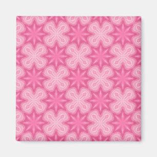 Aimant Rose Et Blanc