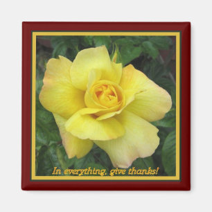 Aimant Rose jaune