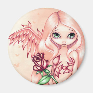 Aimant "Rose pâle"