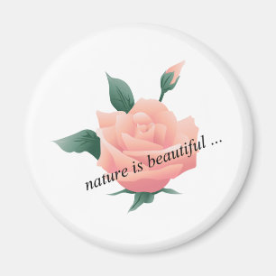 Aimant Rose (Pêche) - Belle nature